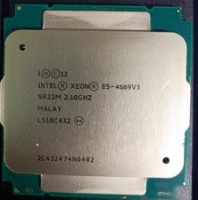 Intel Xeon E5-4669 V3 LGA2011-3 CPU Processor E5 4669 V3 2.1GHz 18Core 45MB