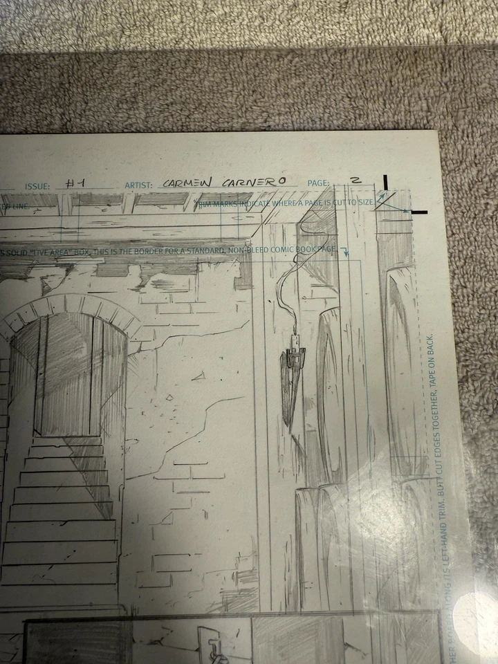 Dragon Age Magekiller #1 Original Comic Art Page 2016 Carmen Carnero Signed - Image 4 of 4