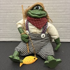 Pre-Owned w/Tags RUSS The Country Folks "Tadpole" Plush Frog