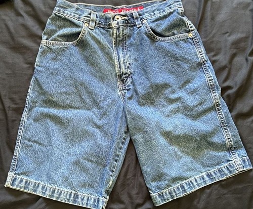 Vintage JNCO Jeans Crown Logo Embroidered Denim Shorts