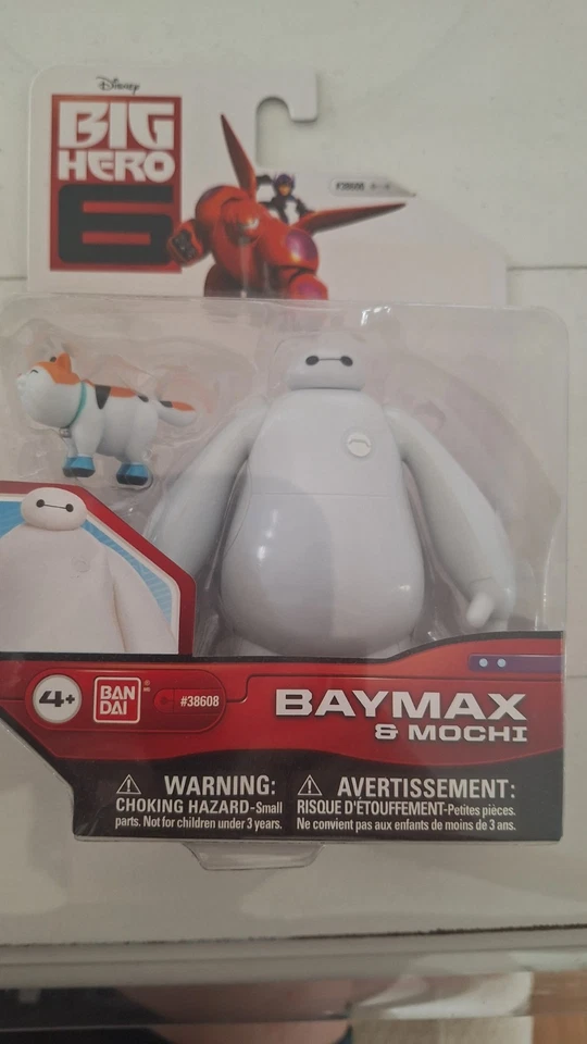 Figura de acción Baymax & Mochi Big Hero 6 Bandai coleccionable Foto 2 de 4