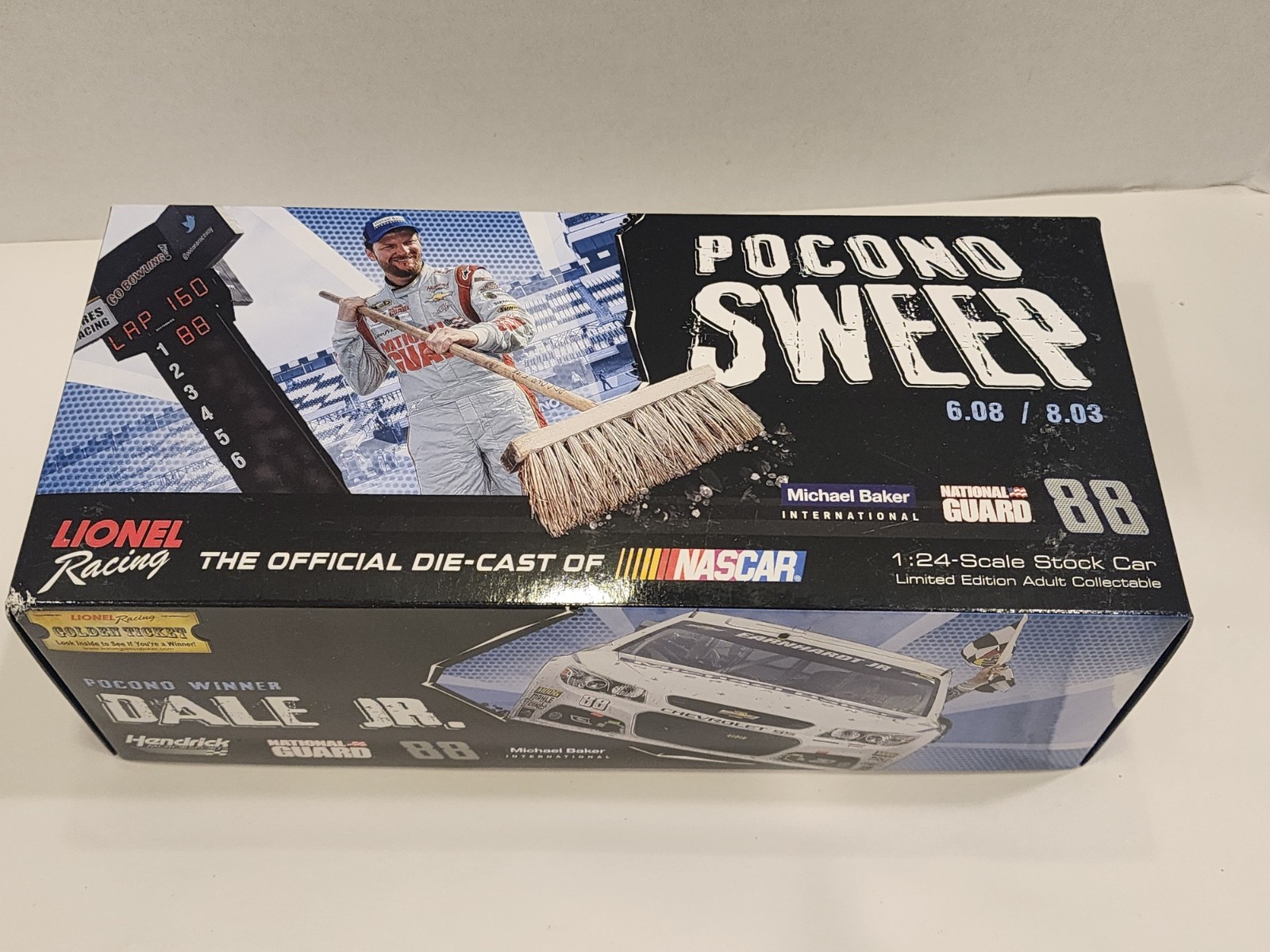 Lionel DALE EARNHARDT JR #88 POCONO SWEEP Michael Baker Poco