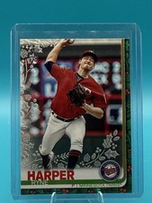 Ryne Harper 2019 Topps Holiday Baseball Glitter- #HW63 RC - Minnesota Twins