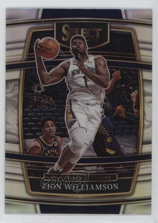 2021-22 Panini Select Concourse Silver Prizm Zion Williamson #96 10y3