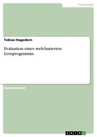 Tobias Hagedorn | Evaluation Eines Web-Basierten Lernprogramms | Taschenbuch