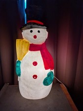 Vintage 1988 TPI Snowman Blow Mold 40