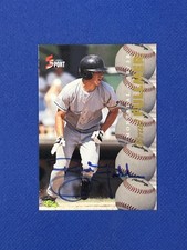 1995 Classic Five Sport Autograph Brad Fullmer Montreal Expos Rookie Auto J