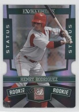 2010 Donruss Elite Extra Edition Status Emerald Die-Cut 2/25 Henry Rodriguez 9bd
