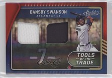 2022 Absolute Tools of the Trade 2 Swatch Spectrum Red 25/99 Dansby Swanson 2k3