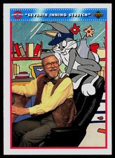 1992 Upper Deck Chuck Jones and Bugs Bunny #98 Seventh Inning Stretch