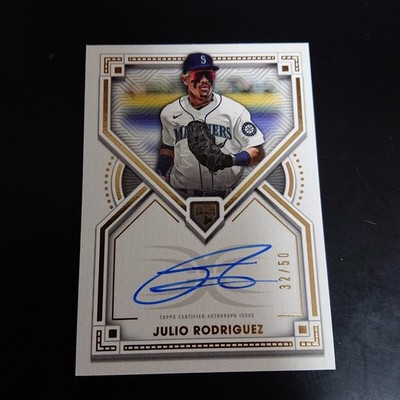 2022 Topps Definitive Julio Rodriguez Auto RC 50