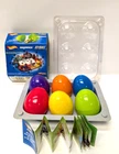 Vintage 2003 Hot Wheels Atomix Eggzotics Micro Cars Easter Egg Pack Opened