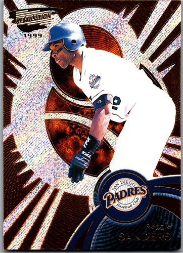 1999 Pacific Revolution Reggie Sanders #123 card