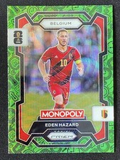 Eden Hazard 2026 Panini Monopoly Prizm Fifa World Cup Four Corners Blue Wave -b