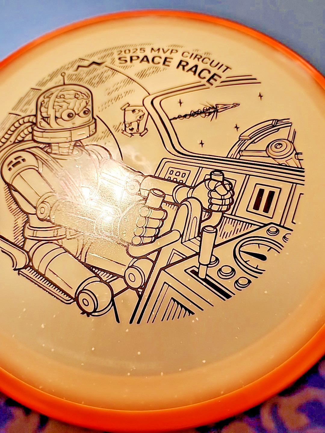 MVP Circuit Space Race Crave 173g Glow Driver Disc Axiom