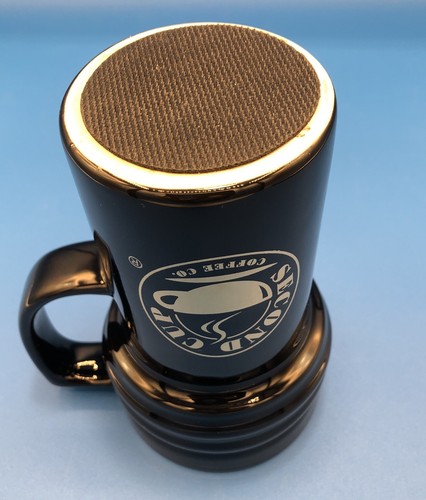 Pair Of Second Cup Black Coffee Mugs - Picture 8 of 10
