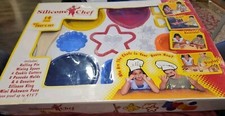 New Silicone Chef Bakewear - Mini Chef  s Set 14 Piece Set - Kids Baking Set