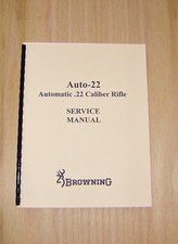 Browning Auto 22 Field Service Manual - Gunsmith - Repair - B16