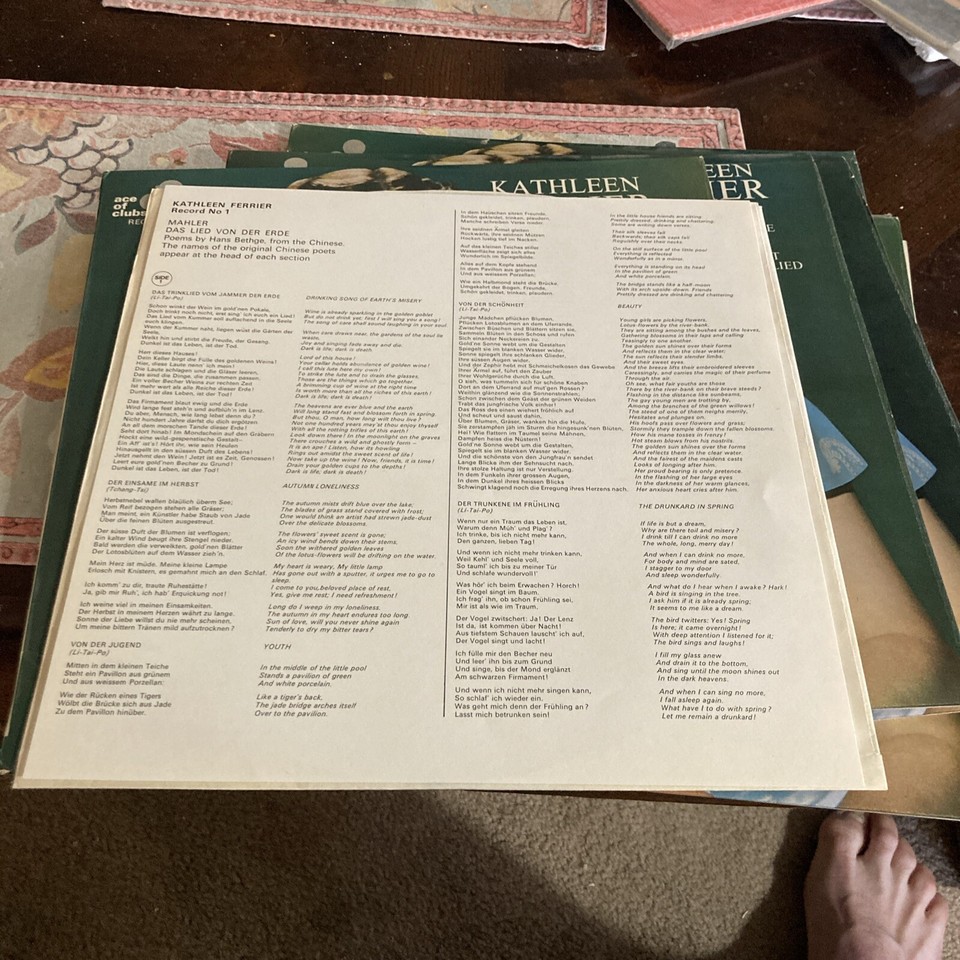 Kathleen Ferrier Career Retrospective, Ace Of Clubs ACL.305309, 1968