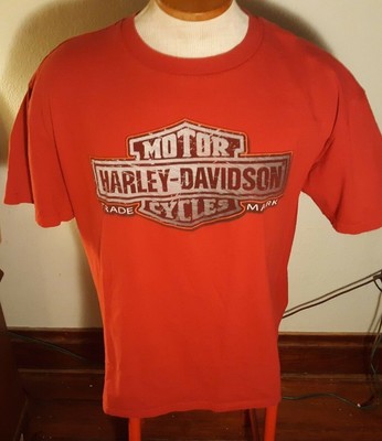 red harley davidson shirt
