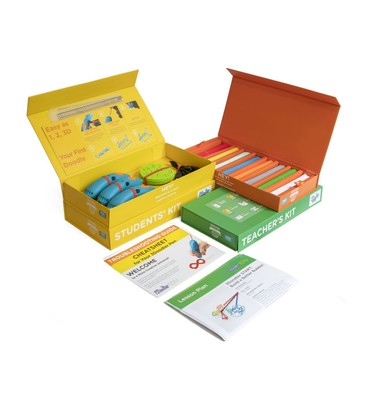 3Doodler MINT 3D Stift Schulset ''Start Learning Pack 6 Pens'' ab 6 Jahren