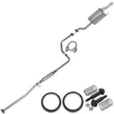 Muffler Resonator Exhaust System Kit fits: 1996-1998 Honda Civic LX DX Sedan