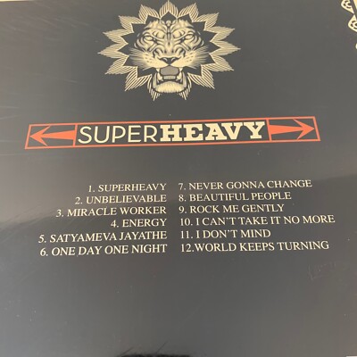 New Sealed SUPERHEAVY VINYL GF Mick Jaggar Joss Stone Damian