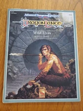 Wild Elves - DLS4 - Advanced Dungeons & Dragons - 9334 - Original Print w/ Map