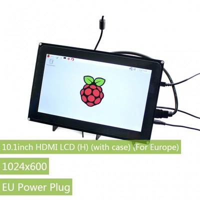 Waveshare 1024x600 10.1 inch Capacitive Touch Screen HDMI LCD for Raspberry Pi