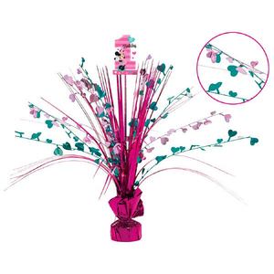 Disney Minnie Mouse 1st Birthday Party Table Spray Decoration