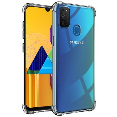 Handy Hülle für Samsung Galaxy M30s M21 Schocksicher Handyhülle TPU Silikon