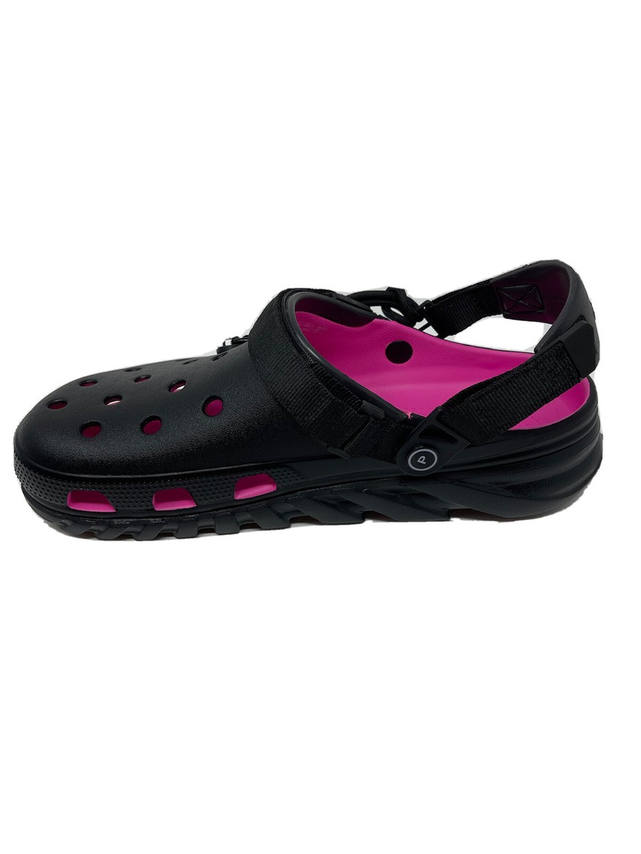 Crocs Post Malone x Duet Max II Clog Men's 10 Black/Pink NEW | eBay