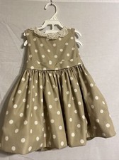Jason Wu For Target/Neiman Marcus Beige Polka Dot Dress 24M