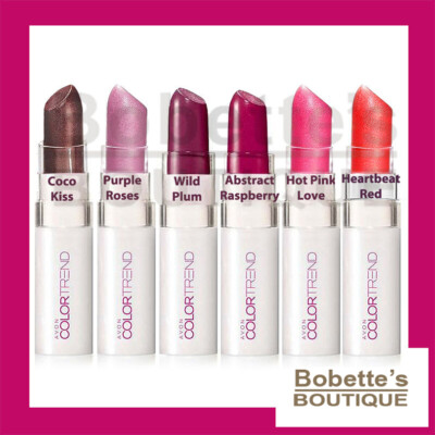 Rouge à Lèvres Avon Color Trend – Teinte Peachy Pink, Intense Et Crémeux 3,6g