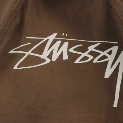 STUSSY 22AW Beach Shell Wave Dye Jacket 115647 Nylon Brown STUSSY 22AW Beach Shell Wave Dye Jacket 115647 Nylon Brown