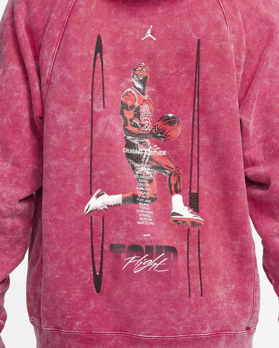 AUTHENTIC NIKE AIR JORDAN FLIGHT HERITAGE FRENCH TERRY HOODIE