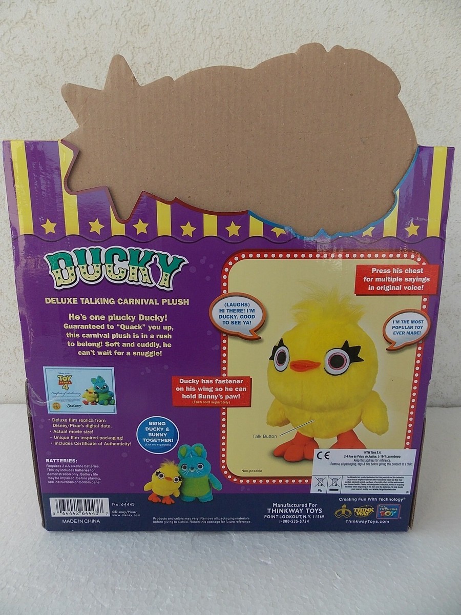 ducky toy story 4 signature collection english talking carnival