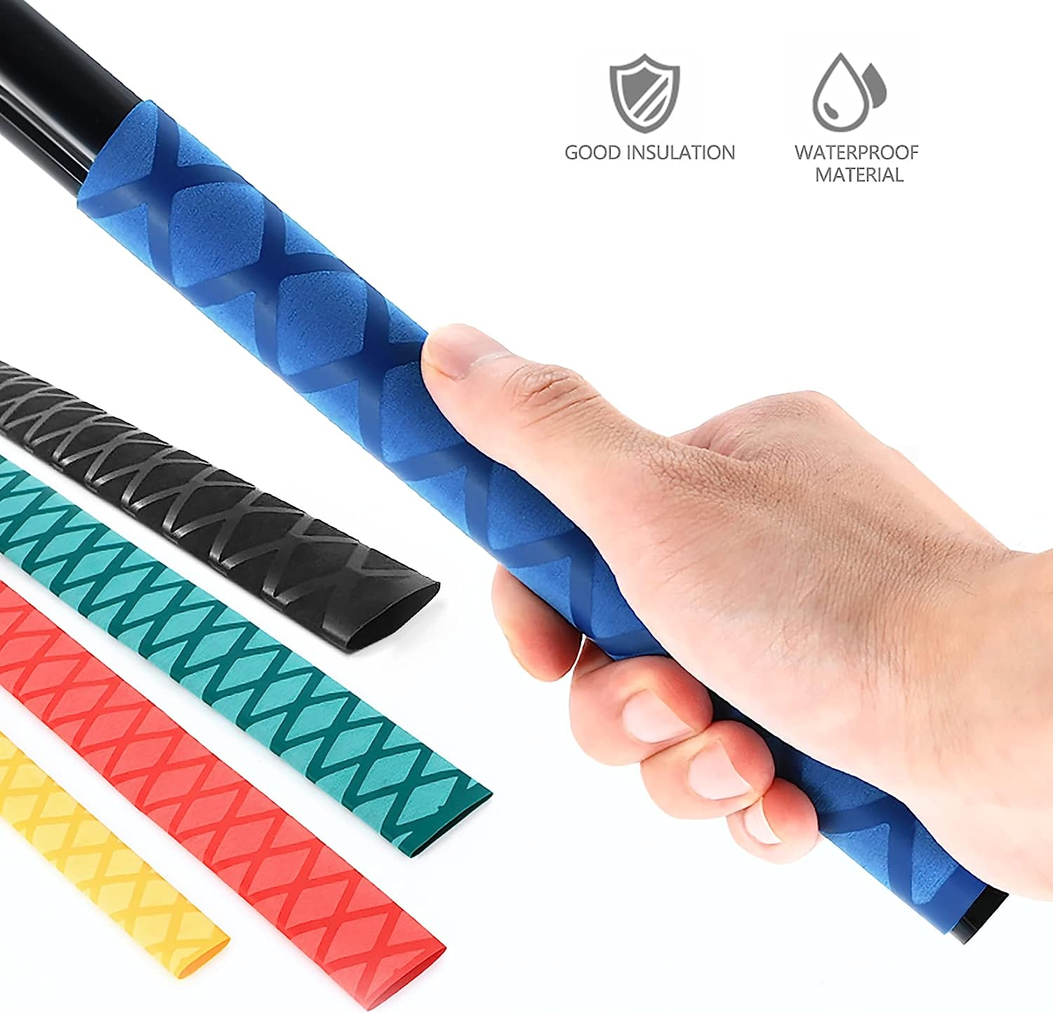 XTube Heat Shrink Wrap Tubing 39"&64" Lengths for Rod Grips5 Color 14