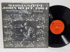 MISSISSIPPI JOHN HURT Vol II "Worried Blues" PIEDMONT PLP 13161 VG+ ULTRASONIC