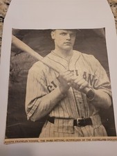 Joe Vosmik Indians Baseball Magazine 1936 Baseball Panel