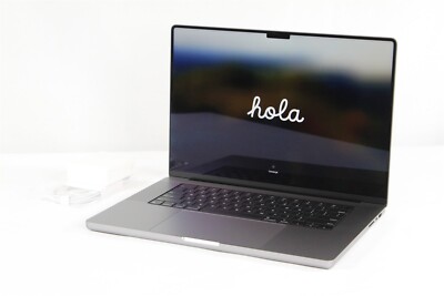 Apple MacBook Pro 2021 16.2'' M1 Pro 16-Core GPU 16GB RAM 1TB SSD 5 Cycle Count