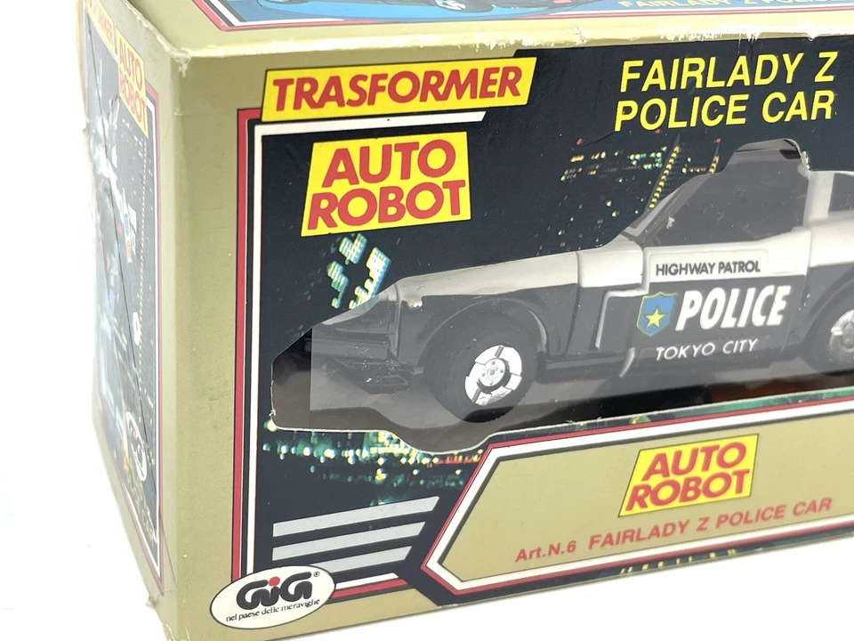 Takara Diaclone Police Car Fairlady Z Car Robot No.13 Real Robo 1980  # CQ - Image 2 of 4