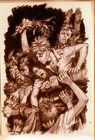 POSTCARD PIERRE JOUBERT - Le Relais de la Chance. - Ed. Hinkel - n°7 Scouts