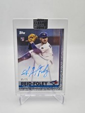 Sean Reid-Foley 2019 Topps Clearly Authentic Black /75 #CAA-SR Rookie Auto RC