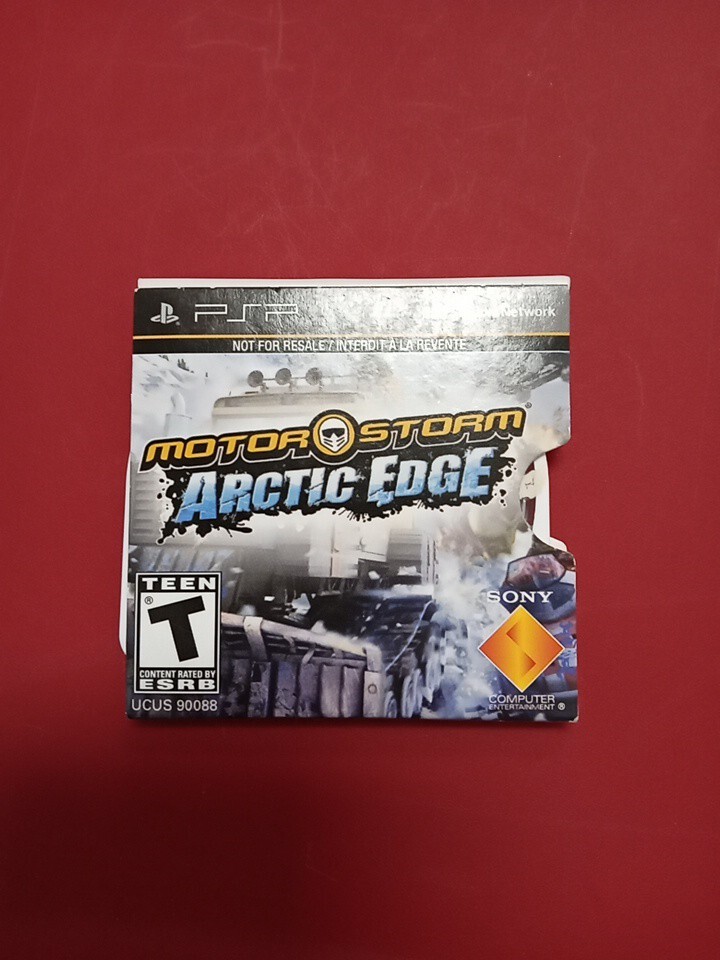 MotorStorm: Arctic Edge (Sony PSP, 2009) 711719874324| eBay