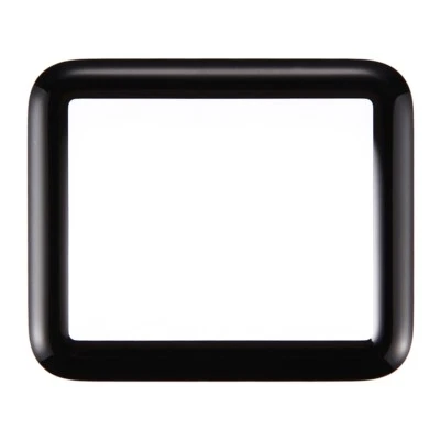 XTRAFAST Displayglas Frontglas Ersatzglas für Apple Watch Serie 1 / 2 / 3 Schwarz 38mm