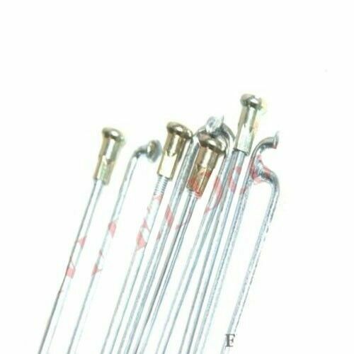 Universal 220mm Steel Zinc Coated 50 Units Spokes With Nipples eBay