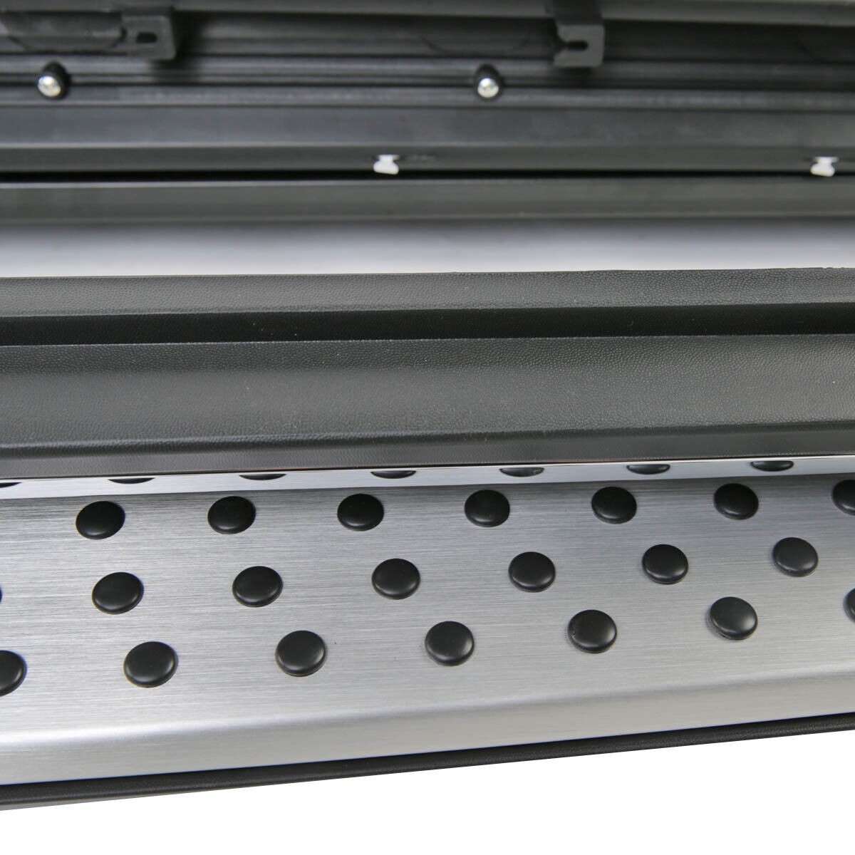 Pedane Laterali In Alluminio Per Dodge Nitro 2007 - Kit Tubi Schweller Dolunay (163 Cm)