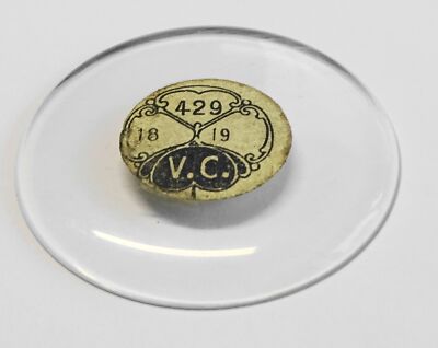 Verre Bomber Pour Montre Gousset Diamètre 42 Mm - Dôme Haut, Neuf Sans Étiquette