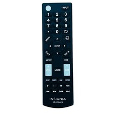 Insignia Remote Control NS-RC4NA-16 Replacement Black - Has Been Tested